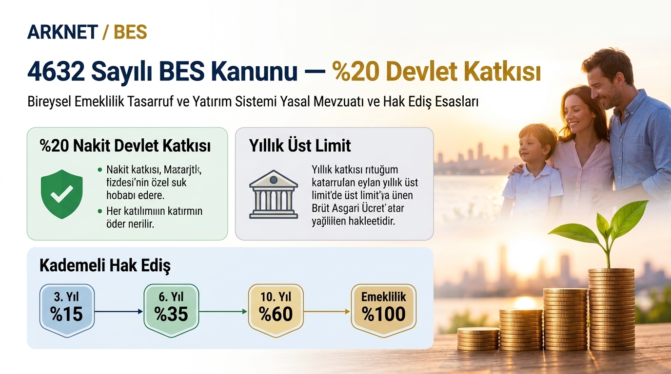 Bireysel Emeklilik Sistemi (BES) Nedir ve Nasıl Kazandırır? — %20 Devlet Katkısı Rehberi