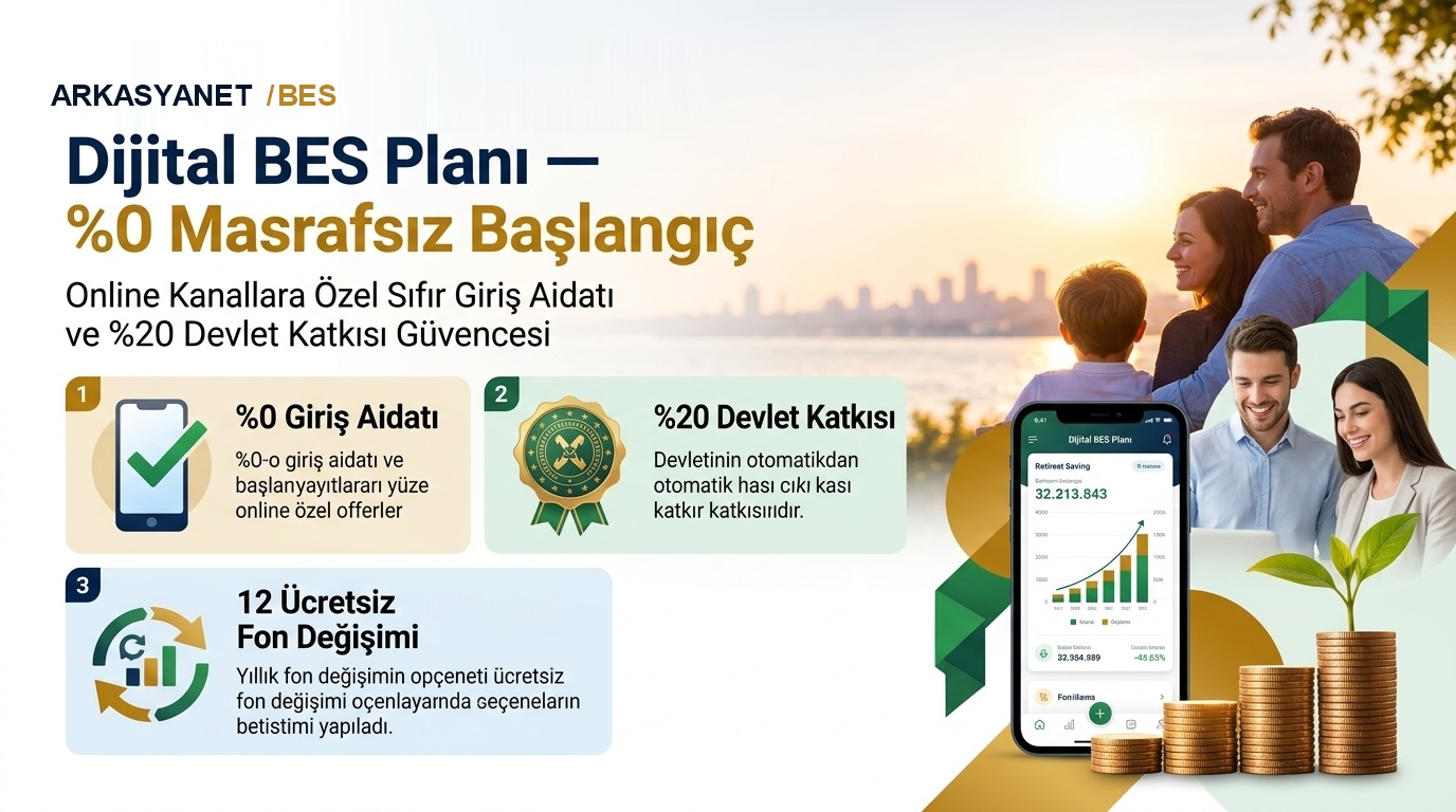 Dijital BES Planı Tanıtım ve Bilgilendirme İnfografiği
