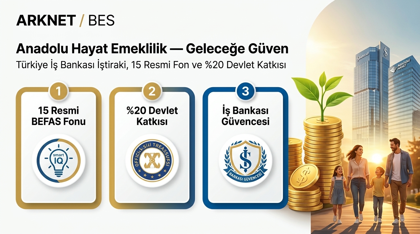 Anadolu Hayat Emeklilik A.Ş. Tanıtım ve Fon İnfografiği